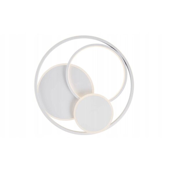 Φωτιστικό οροφής LED BRILLIANT RUNDA, 43 W, 4300 lm, 3000-6000 K, λευκό, o50 x 7 cm, με τηλεχειριστήριο