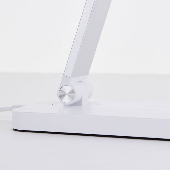 LED table lamp BRILLIANT FLORENCE TL, 6W, 3000K, CCT, 600lm, DIM, USB, Qi, white