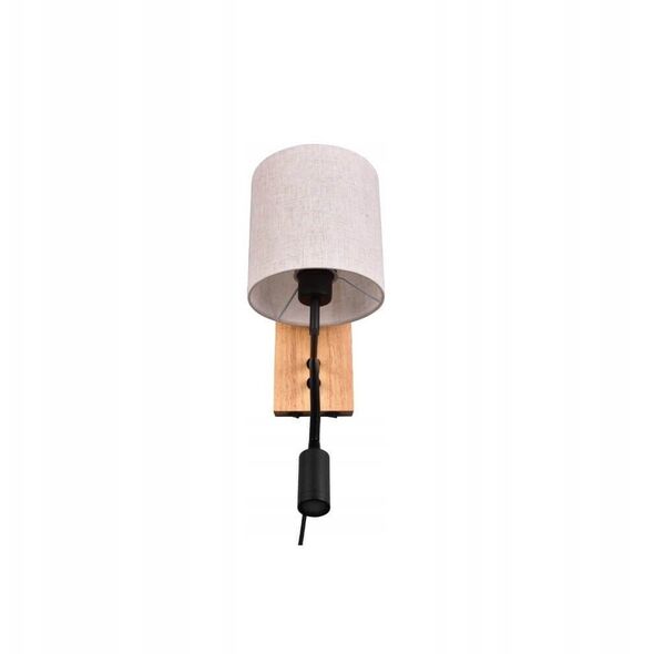 Φωτιστικό τοίχου TRIO Nilam, 1xE27, μέγιστο 28W, 1xSMD LED, 3.1W, 3000K, 310lm, o18 x 30 cm