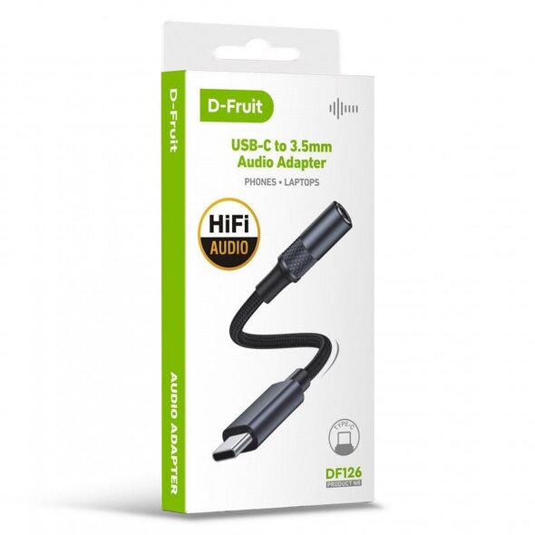Προσαρμογέας D-Fruit USB-C - 3,5mm DF126