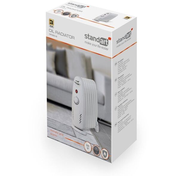 OIL RADIATOR OR320-6 0.5KW STANDART