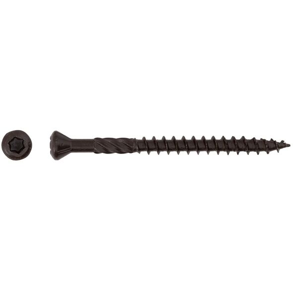 TERRACE SCREW T20 4.2X55 BROWN (200)