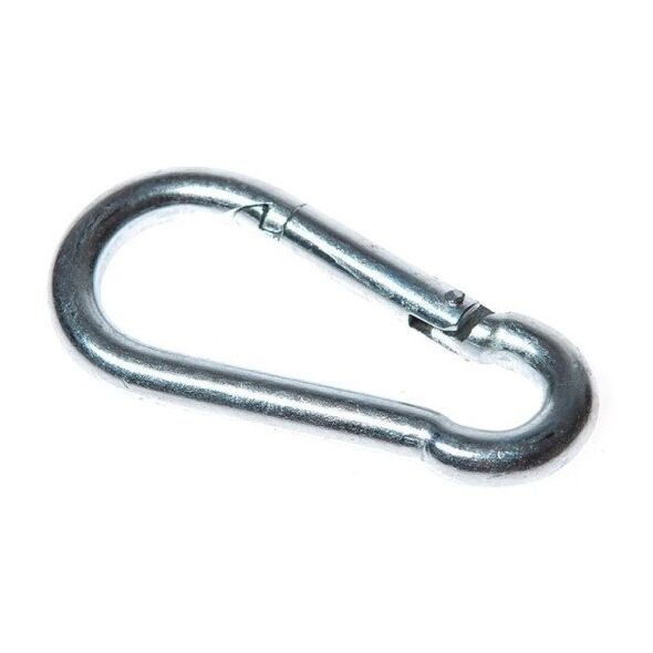 MOUNTING CARABINER 8X80 MM ZN 1DD