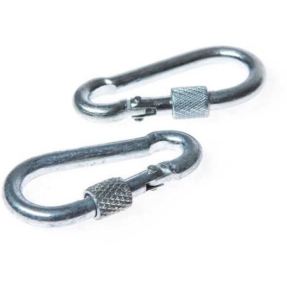 FIXING CARABINER 7X70 MM ZP WITH NUT 2D
