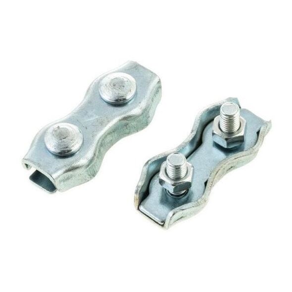 FLAT ROPE DOUBLE CLIP 3 MM 2DD