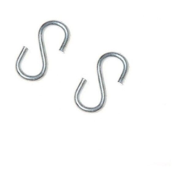 STAINLESS STEEL S-SHAPED HOOK 5 MM 2D