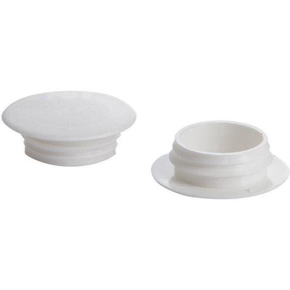 WOOD SCREW LID DE2/S1 WHITE 18 MM (100)