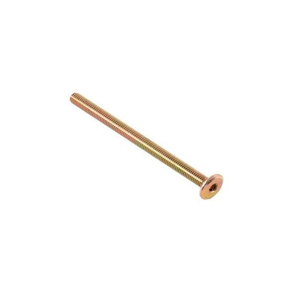FURNITURE BOLT M6X50 YELLOW. 20 PCS