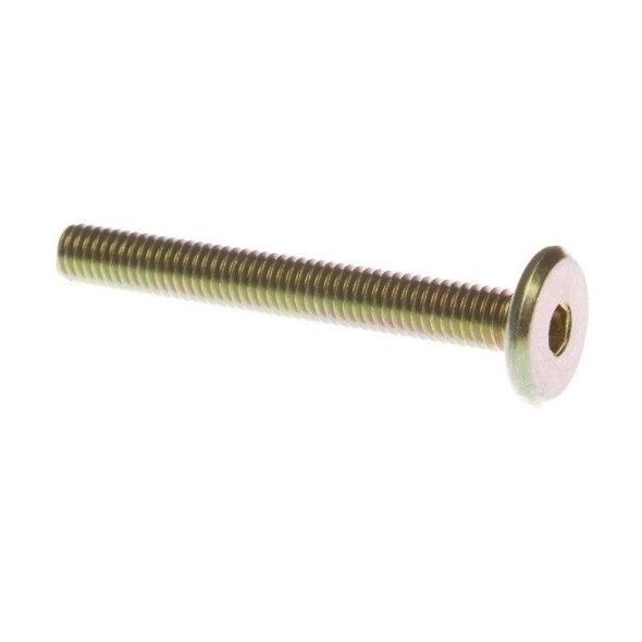 FURNITURE BOLT M6X50 YELLOW. 20 PCS