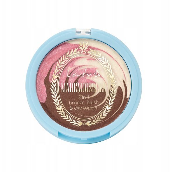LOVELY_Mademoiselle Highlighting Bronzer μπρονζέ ρουζ λάμψης για το πρόσωπο 6g