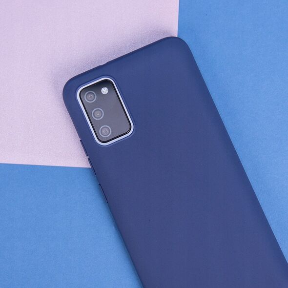 ΜΑΤ ΕΠΙΚΑΛΥΨΗ ΓΙΑ SAMSUNG GALAXY A16 4G/ A16 5G ΣΚΟΥΡΟ ΜΠΛΕ ΘΗΚΗ ΠΙΣΩ ΚΑΛΥΜΜΑ