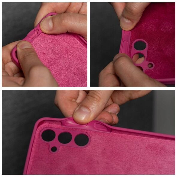 Θήκη SILICONE 2mm για XIAOMI REDMI NOTE 14 Pro 5G ροζ