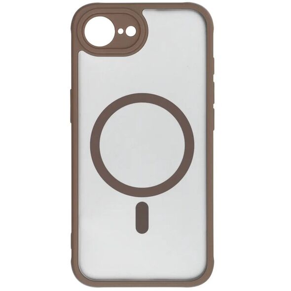 Θήκη FULL MATTE MAG COVER συμβατή με MagSafe για SAMSUNG S25 Ultra καφέ