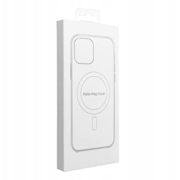 Θήκη FULL MATTE MAG COVER συμβατή με MagSafe για XIAOMI REDMI NOTE 14 4G μαύρο