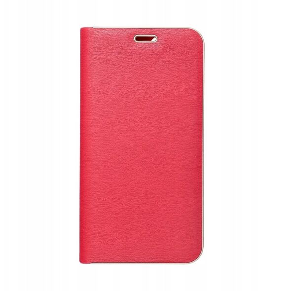 Θήκη LUNA Book Gold για SAMSUNG S25 Edge κόκκινο