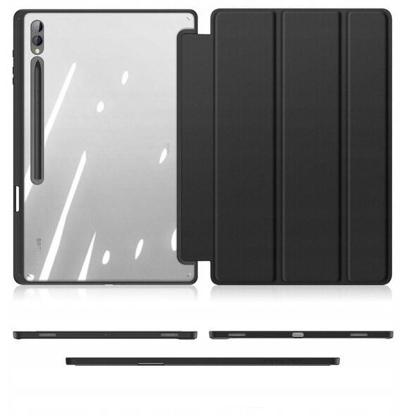 DUX DUCIS θήκη TOBY με χώρο για γραφίδα για SAMSUNG Tab S10 Ultra/S9 Ultra/S8 Ultra μαύρο
