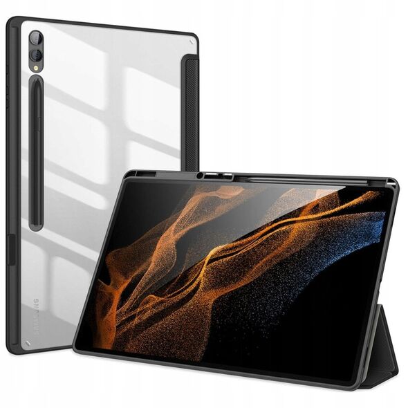 DUX DUCIS θήκη TOBY με χώρο για γραφίδα για SAMSUNG Tab S10 Ultra/S9 Ultra/S8 Ultra μαύρο