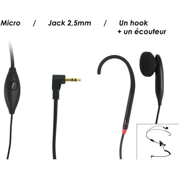 Επαγωγικό σύστημα ανοιχτής ακρόασης Geemarc CL Hook 5 για ακουστικά βαρηκοΐας