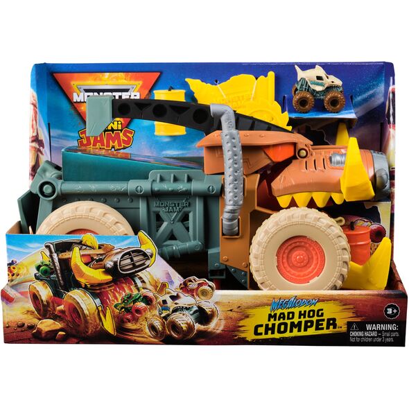 MONSTER JAM vehicle set MAD HOG Mini Feature Playset, 6071776