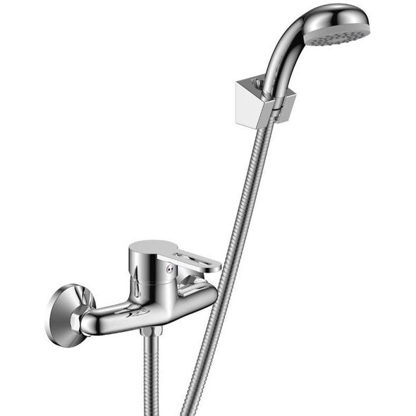 Μίκτης ντους AQUALINE SHARK 12 K, σωλήνας, κεφαλή, βάση