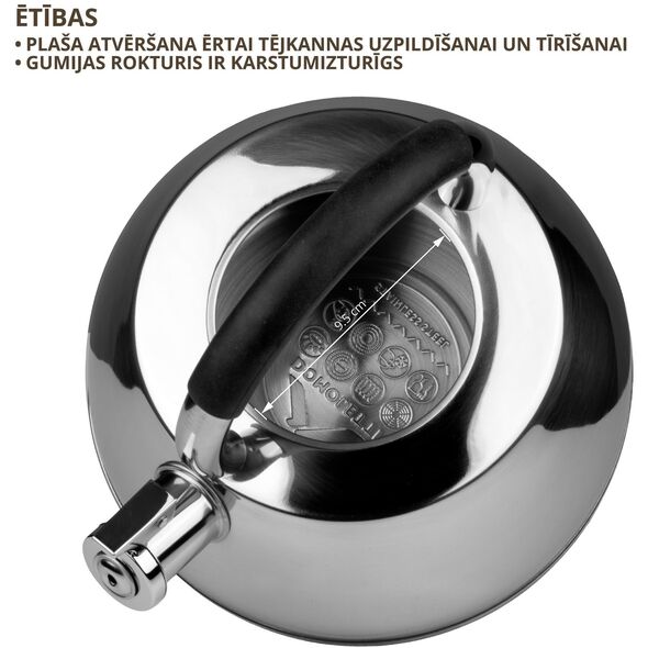 KETTLE 3L STAINLESS STEEL CWT003B