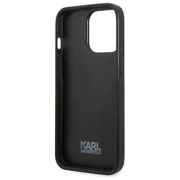 Karl Lagerfeld Karl Lagerfeld Iconic Karl Flower - Etui iPhone 13 Pro Max (szary)