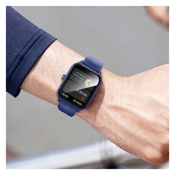 HOCO smartwatch με λειτουργία κλήσης Y27 μπλε