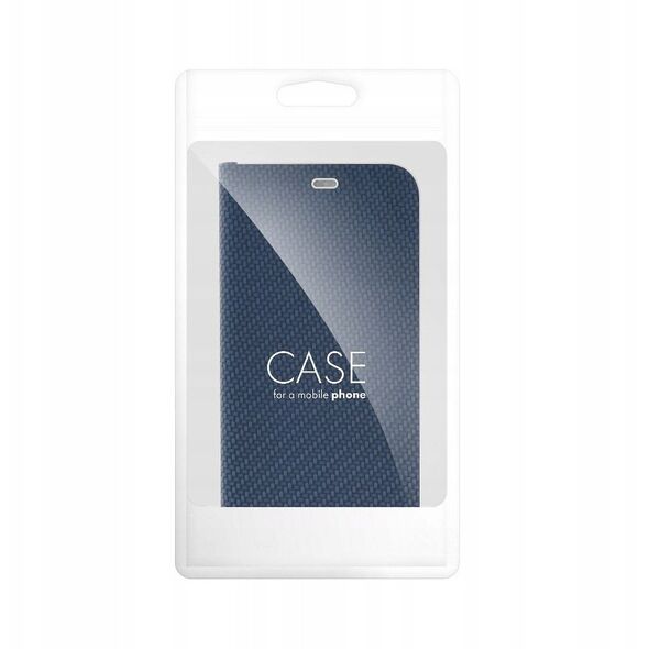 Θήκη LUNA Book Carbon για SAMSUNG A06 μπλε