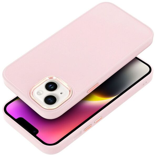 Θήκη FRAME για XIAOMI Redmi 14C σε πουδρέ ροζ