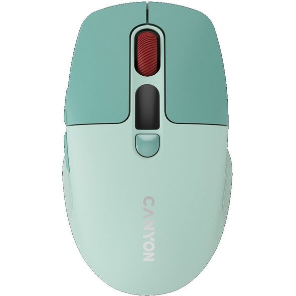 CANYON Ασύρματο ποντίκι MW-26 LCD Αθόρυβο Δύο Λειτουργίες Πράσινο
