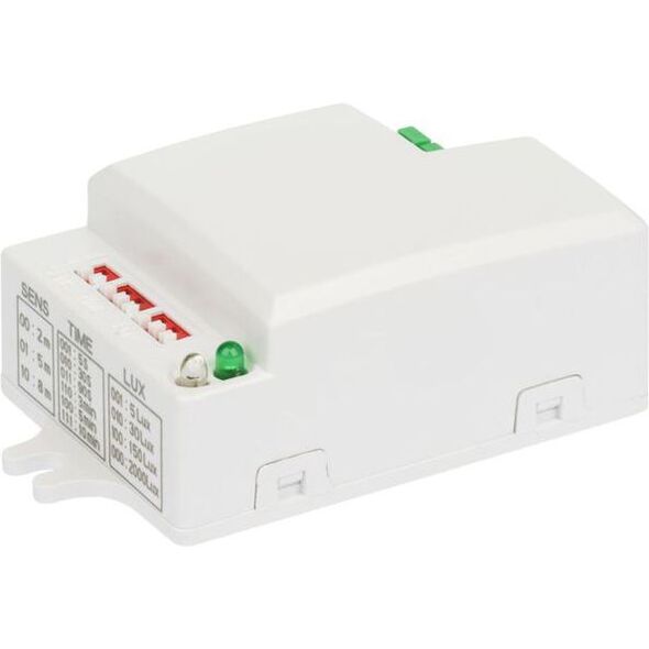 Orno Czujnik ruchu mikrofalowy z regulacją zworkową 5,8GHz 500W 180/360° 5-200lx biały (OR-CR-229)