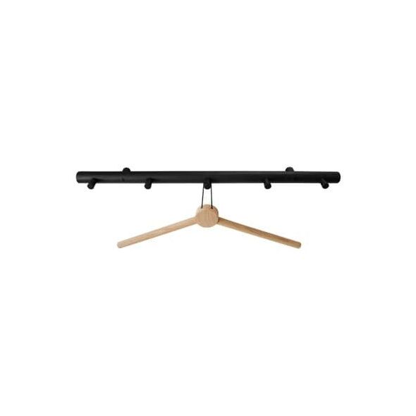 Home>it® έξυπνη κρεμάστρα με 5 γάντζους 60×7×2,5 cm δρυς μαύρο