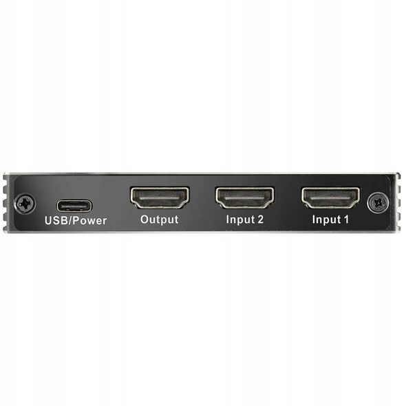 SpeaKa Professional SP-HSW-300 2 Port HDMI-Switch Ultra HD-ικανό 7680 x 4320 Pixel (SP-10474508)