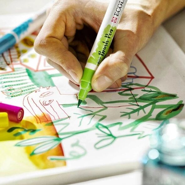 Σετ πινέλων Ecoline Bright | 10 χρώματα