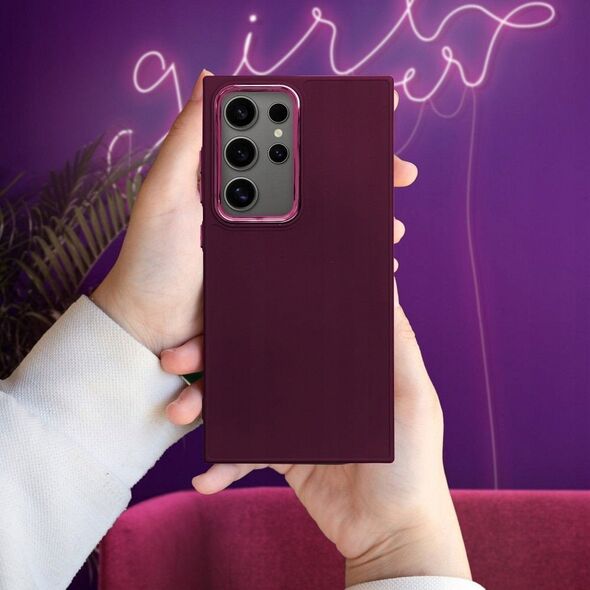 Θήκη FRAME για SAMSUNG S25 Plus μοβ