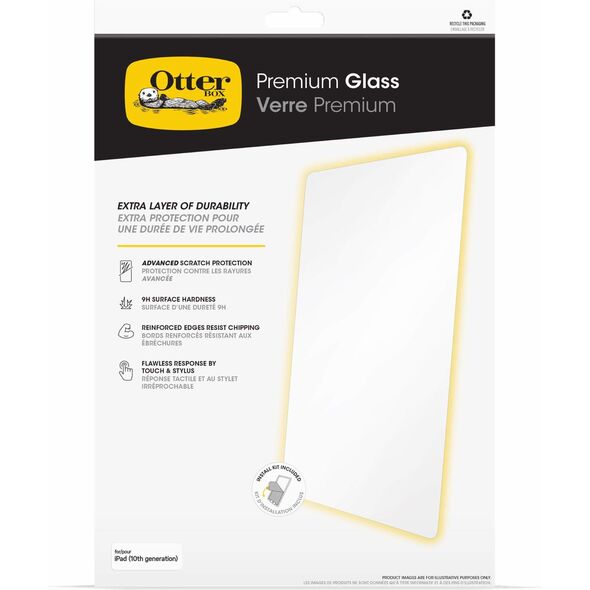 OtterBox Premium Glass Antimicrobial iPad A16/10th gen - clear