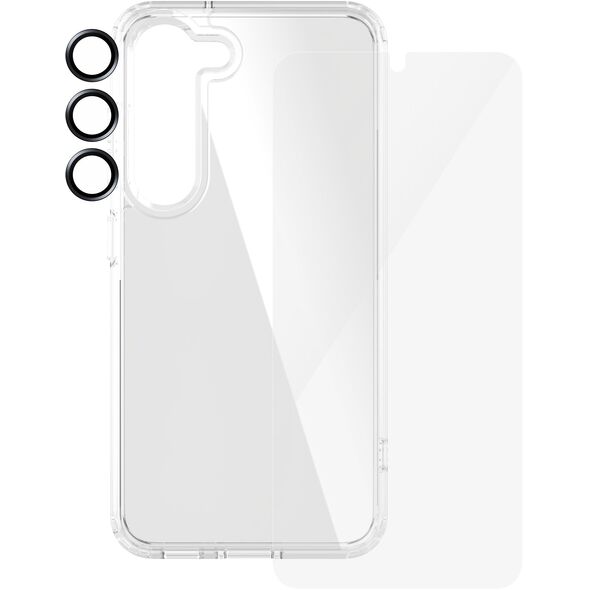 PanzerGlass 3-in-1 Pack Samsung Galaxy S24 -Ultra-Wide Fit
