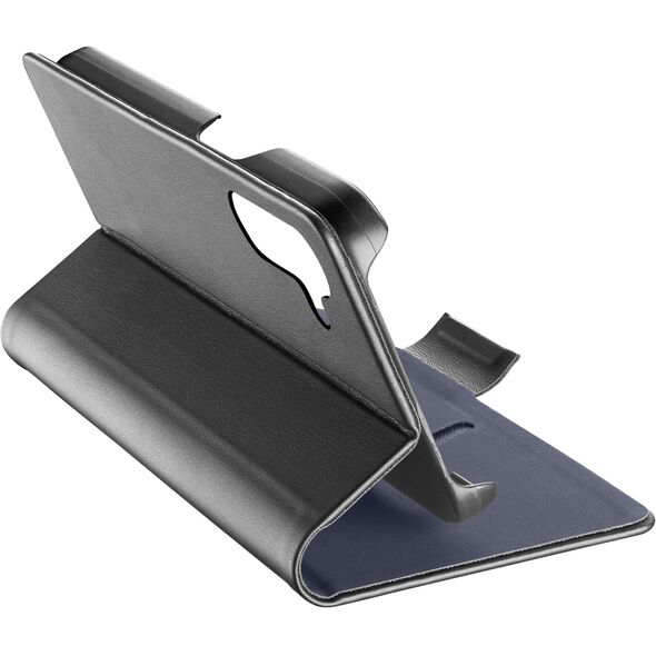 Cellularline Book Case für Samsung A26 5G Black