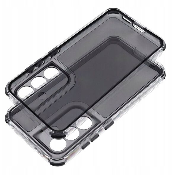 Θήκη MATRIX CLEAR για SAMSUNG S25 μαύρη