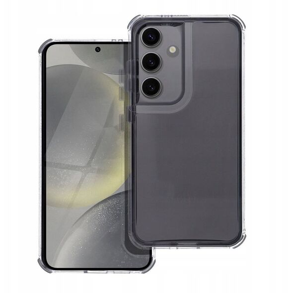 Θήκη MATRIX CLEAR για SAMSUNG S25 μαύρη