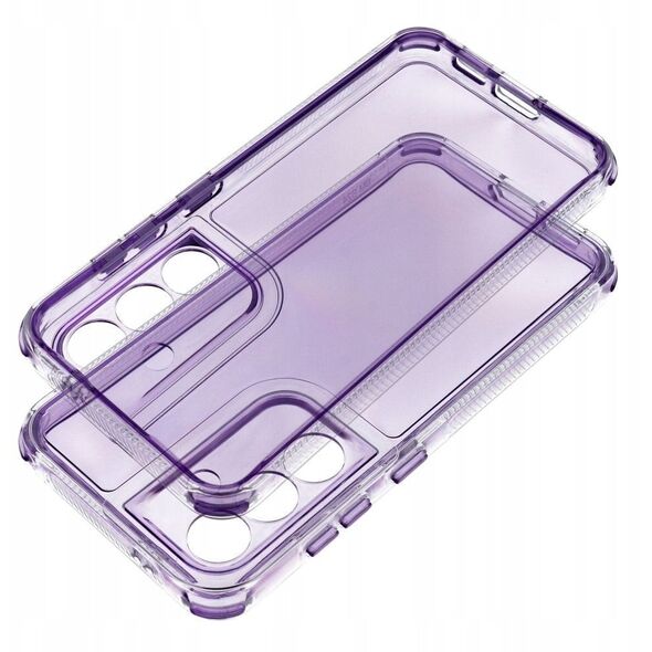 Θήκη MATRIX CLEAR για SAMSUNG S25 ανοιχτό μοβ
