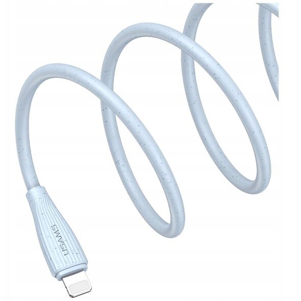 Καλώδιο USAMS Green Series SJ717 30W USB-C σε Lightning 1m μπλε