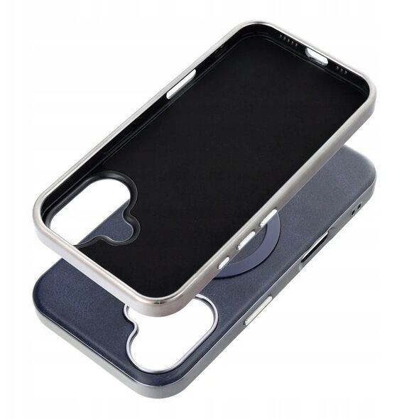 Θήκη GENTLEMAN MAG COVER συμβατή με MagSafe για IPHONE 13 PRO μπλε