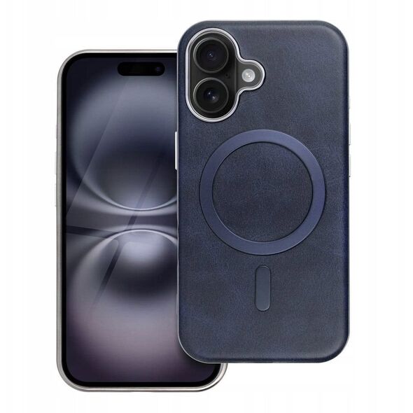Θήκη GENTLEMAN MAG COVER συμβατή με MagSafe για IPHONE 12 μπλε