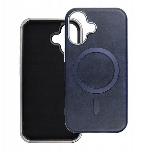 Θήκη GENTLEMAN MAG COVER συμβατή με MagSafe για IPHONE 16e (SE 4 2025) μπλε