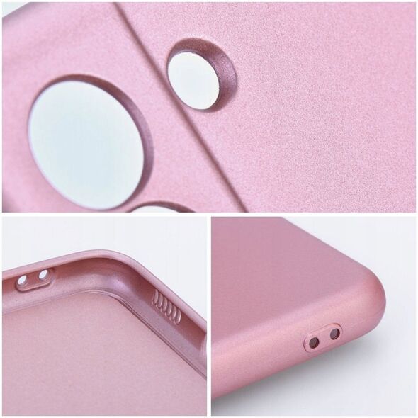 Θήκη METALLIC για SAMSUNG S25 Plus ροζ