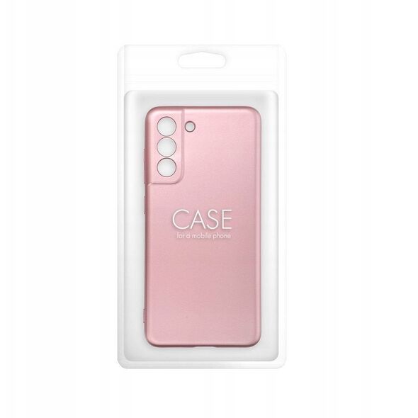 Θήκη METALLIC για SAMSUNG S25 Plus ροζ