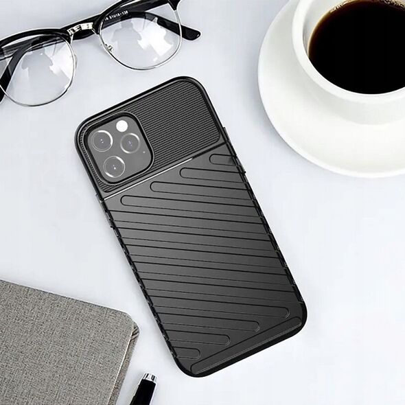 Θήκη THUNDER για SAMSUNG S25 Plus μαύρη