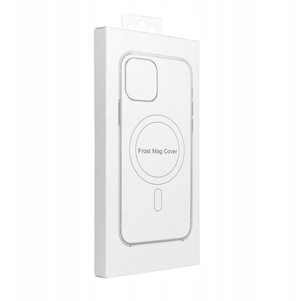 Θήκη FROST MAG COVER με προστασία κάμερας συμβατή με MagSafe για IPHONE 16 Plus διαφανής
