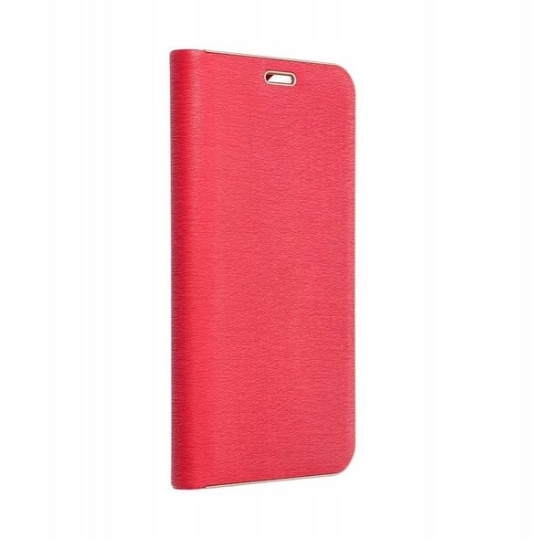 Θήκη LUNA Book Gold για SAMSUNG S25 κόκκινο